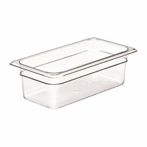 Cambro Polycarbonate 1/3 Gastronorm Pan 100mm - DM734 - 1
