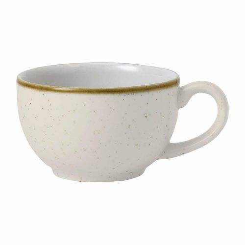 Churchill Stonecast Barley White Cappuccino Cup 170ml (Pack of 12) - FR034 - 1