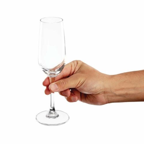 Olympia Mendoza Flute Glasses 185ml (Pack of 6) - FB484 - 6