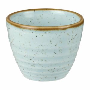 Churchill Stonecast Round Dip Pots Duck Egg Ripple 57ml (Pack of 12) - HC826 - 1