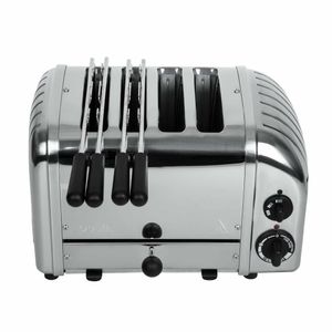Dualit 2 x 2 Combi Vario 4 Slice Toaster Stainless 42174 - L139 - 3