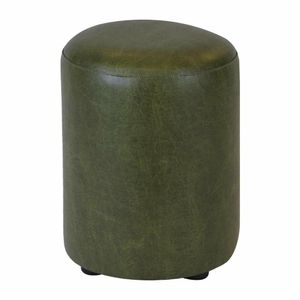 Cylinder Faux Leather Bar Stool Juniper (Pack of 2) - FT454 - 1