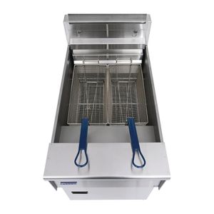 Pitco Single Tank Twin Basket Fryer SE18S-SSTC - FP877 - 3