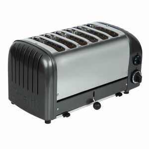 Dualit 6 Slice Vario Toaster Charcoal 60156 - E269 - 1