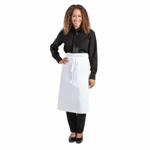 Whites Regular Waist Apron White - A501 - 3