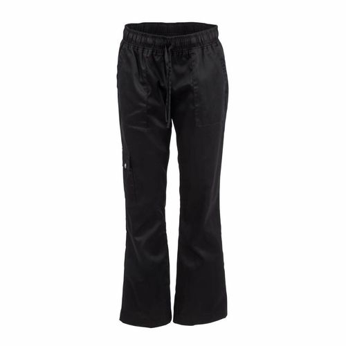 Chef Works Womens Cargo Chefs Trousers Black XS - B630-XS - 2