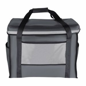 Vogue Insulated Folding Delivery Bag Grey 540x360x430mm - FR226 - 3