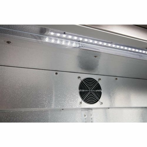 Polar G-Series Back Bar Cooler with Hinged Doors Stainless Steel 208Ltr - GL008 - 9