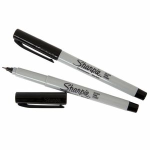 Sharpie Ultra Fine Permanent Marker Black (Pack of 2) - DE707 - 3