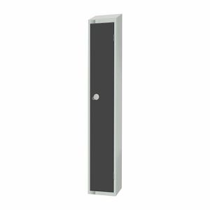 Elite Single Door Manual Combination Locker Locker Graphite Grey - GR691-CLS - 3