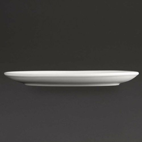 Olympia Athena Oval Coupe Plates 254 x 197 mm (Pack of 12) - CC211 - 2