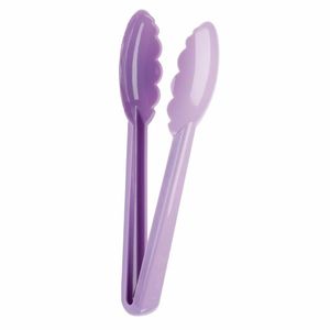 Mercer Culinary Utility Tongs Allergen Purple 9.5 - CL697 - 1