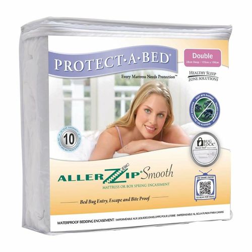 Mitre Comfort Allerzip Smooth Mattress Protector Single - GT724 - 2