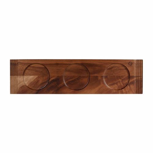 Churchill Alchemy Wood Large Double Handled Boards 495 x 130mm (Pack of 4) - FA672 - 5