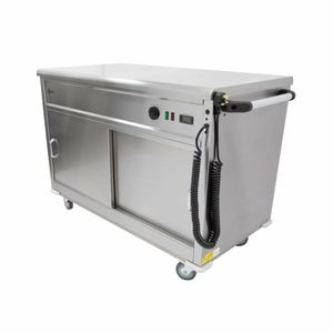 Parry Mobile Hot Cupboard with Flat Top MSF12 - GM795 - 3
