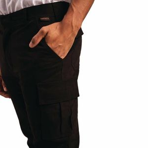 Stretch Slim Combat Trousers Black 38 - BB463-38 - 3