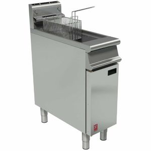 Falcon Dominator Single Tank Single Basket Free Standing Natural Gas Fryer G3830 - GP019-N - 1