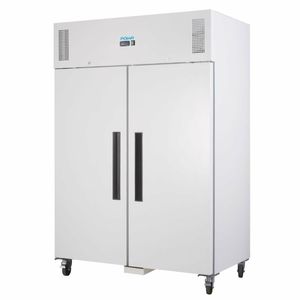 Polar G-Series Upright Double Door Freezer 1200Ltr White - CD616 - 3
