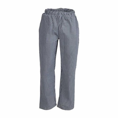 Whites Unisex Vegas Chefs Trousers Black and White Check S - DL712-S - 2