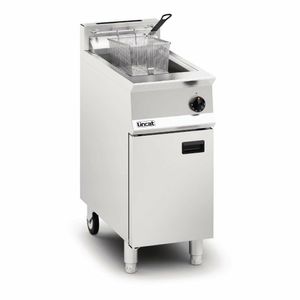 Lincat Opus 800 Single Tank Single Basket Free Standing Natural Gas Fryer OG8106 - DM532-N - 1