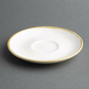 Olympia Kiln 230ml Cup Saucer Chalk 140mm (Pack of 6) - FB989 - 3