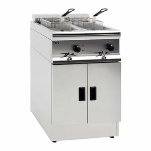 Lincat Twin Tank Twin Basket Free Standing Electric Fryer J12 - J962 - 1