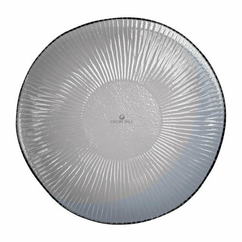 Churchill Bamboo Organic Glass Plate Dusk 225mm (Pack of 6) - FC206 - 1