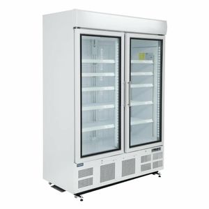 Polar G-Series Upright Display Freezer 920Ltr White - GH507 - 1