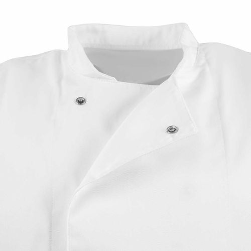 Whites Unisex Atlanta Chef Jacket White Teflon Size L - BB578-L - 3