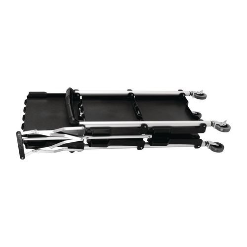 Vogue 3 Tier PP Folding Trolley Black - 6