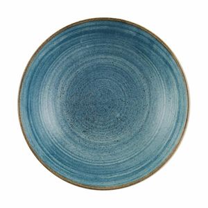 Churchill Stonecast Raw Coupe Bowls Teal 184mm (Pack of 12) - 1