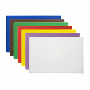 Hygiplas Low Density Chopping Boards (Set of 7) - 1