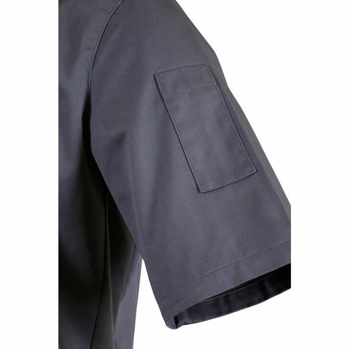 Southside Band Collar Jacket Charcoal Size M - 10