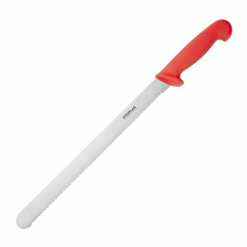 Hygiplas Slicer Serrated Red 30.5cm - 1