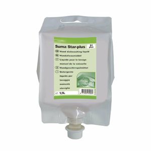 Suma Star-plus D1 Washing Up Liquid Concentrate 1.5Ltr - CX804 - 1