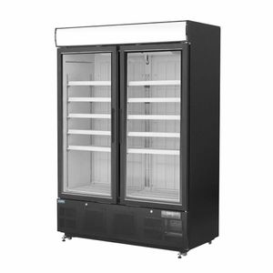 Polar G-Series Upright Display Freezer 920Ltr Black - GH429 - 3