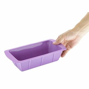 Hygiplas Flexible Silicone Purple Loaf Pan - CX048 - 3