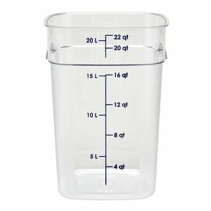 Cambro FreshPro Camsquare Food Storage Container 20.8Ltr - CU142 - 1
