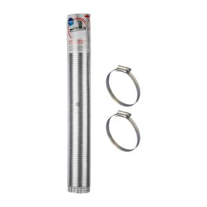 Whirlpool Wpro 110mm Vent Kit with Jubilee Clips WP110VK - AP607 - 1
