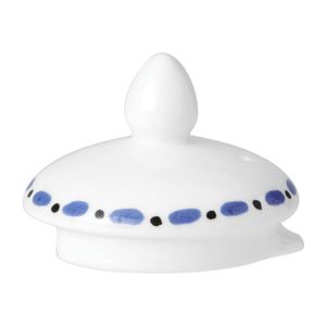 William Edwards Sultan's Garden Blue Tea For One Teapot Lid Only (Pack of 12) - VV3985 - 1