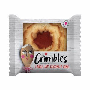 Mrs Crimble's Jam Coconut Ring Single Serve (Pack 24) - CZ737 - 1