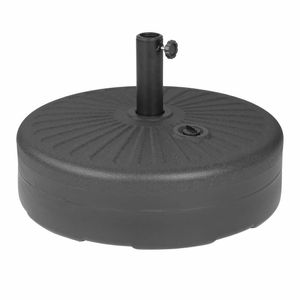 Bolero Black Plastic Parasol Base 40Ltr (filled) - DZ884 - 1