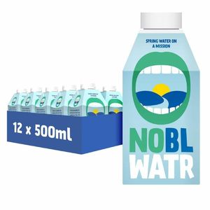 NOBL Spring Water Cartons 500ml (Pack of 12) - FX198 - 1