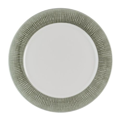 Churchill Bamboo Ceramic Spinwash Alpine Presentation Plates 305mm (Pack of 12) - HR426 - 1