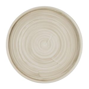 Churchill Stonecast Canvas Natural Walled Plates 280mm (Pack of 6) - HR354 - 1