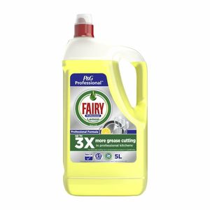 Fairy Professional Washing Up Liquid Lemon 5Ltr (Pack of 2) - DX553 - 1