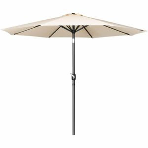 Bolero Seville Round Parasol 3m Diameter Cream - FU503 - 1