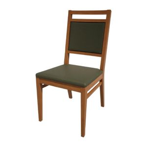 Bolero Bespoke Bia A Side Chair in Olive/Oak - HS406 - 1