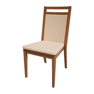 Bolero Bespoke Bia B Stacking Chair in Cream/Oak - HS426 - 1