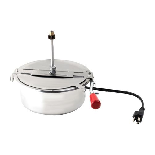 A1 Equipment 8oz Popcorn Machine with Cart Red - HT426 - 7